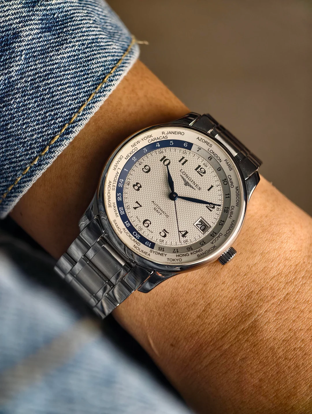 2020 Longines Master Collection Worldtime GMT L2.631.4.70.6